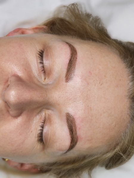 natural brown combo brows, south west pmu