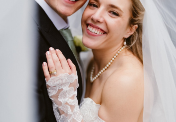 Bride Kyra Weddign at Colehayes Park Hair by Lucy, Makeup by Alice
